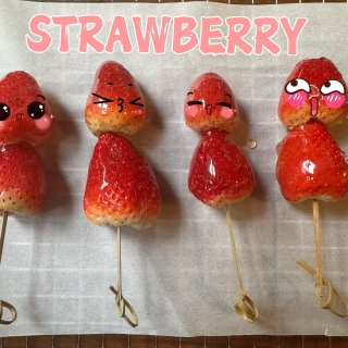 🍓草莓糖葫芦DIY@简单零失败...