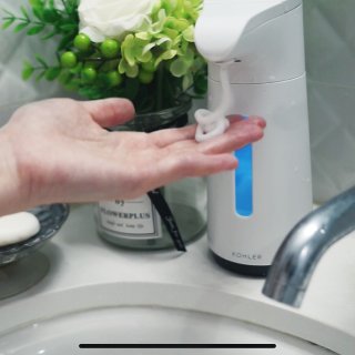 Kohler无触碰感应式洗手液泡沫机...