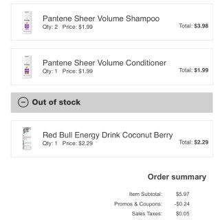 Pantene Sheer Volume Shampoo | Walgreens