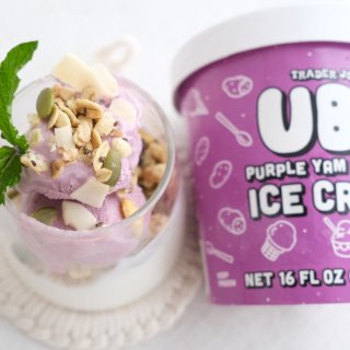 网红UBE冰淇淋新吃法...