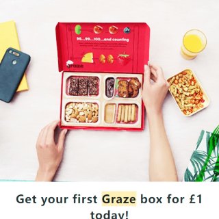 美食分享 | 首月一镑的零食盲盒graz...