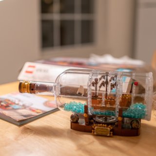 Lego 乐高,瓶中船,55.99美元