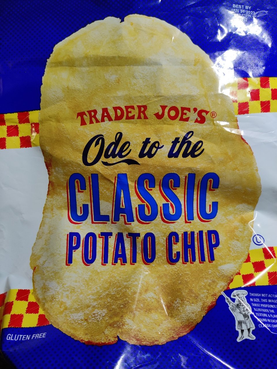 Trader joes 薯片这一款超赞...