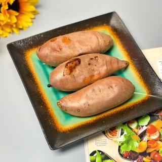 烤箱版烤红薯/真香！...