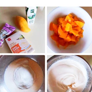芒果奶油棒冰丨如何自制有冰渣子的雪糕🍨...