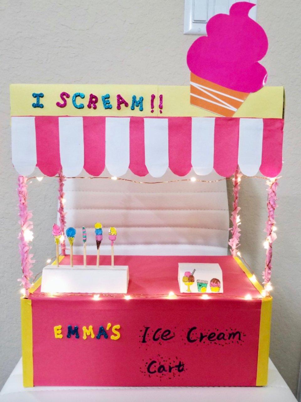 DIY- Ice Cream Stand...