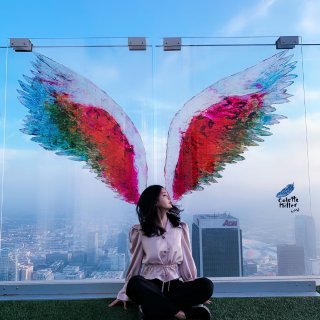 天使之城 💕 | 网红翅膀和玻璃滑梯...
