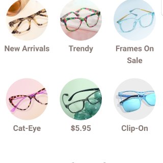 新款眼镜任意选，还便宜哟...