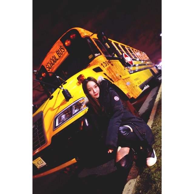 With school bus 🚌