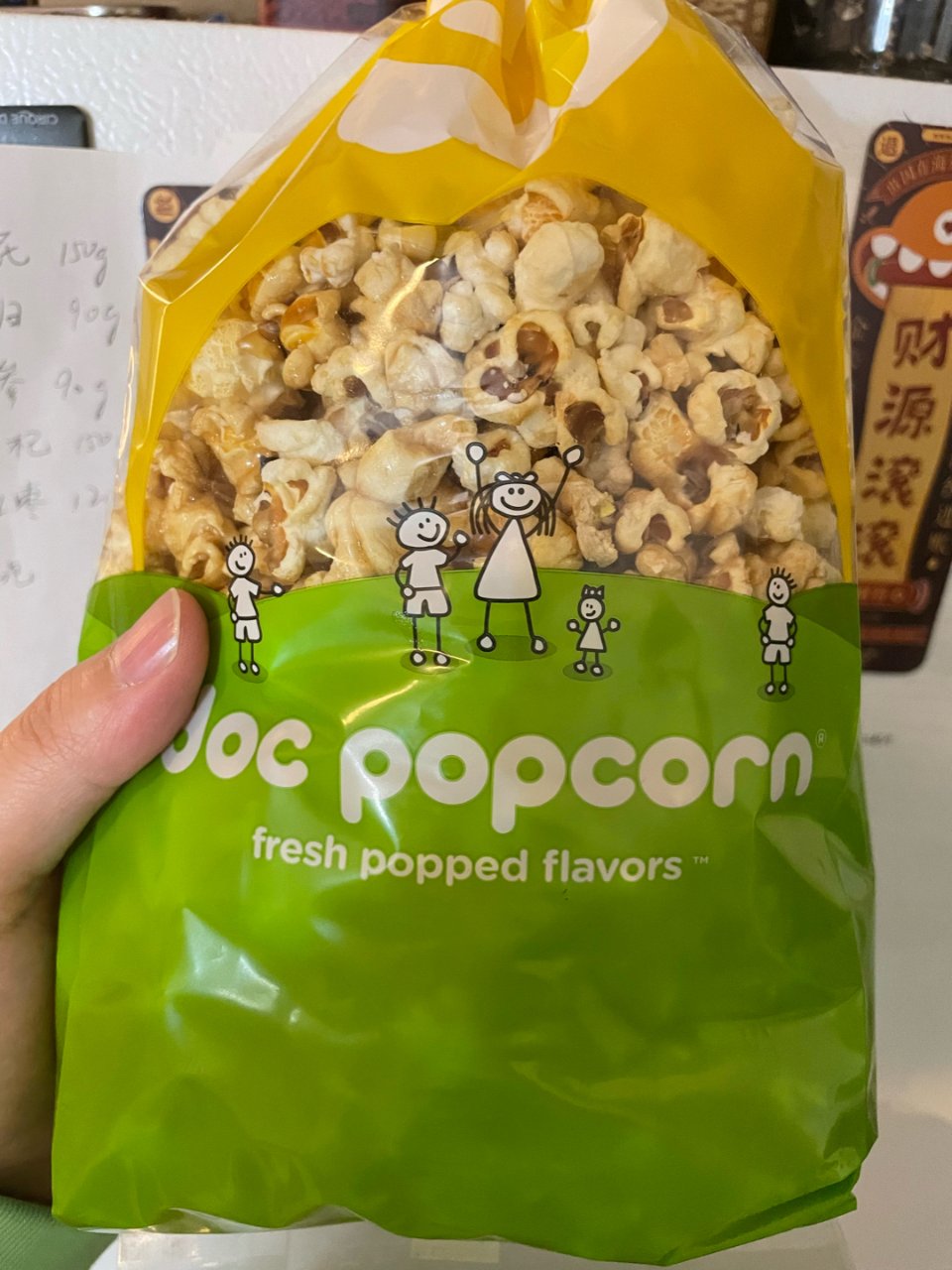 在美国吃过的最好吃的popcorn...