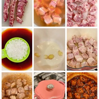 🌸粉色花朵珐琅铸铁锅：打开厨房的仪式感...