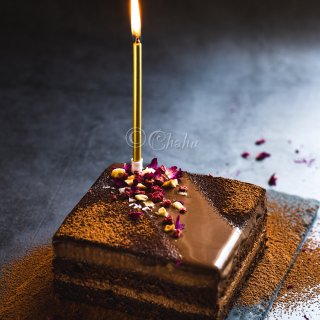 浓郁巧克力覆盆子蛋糕｜超级美味很值得做‼...