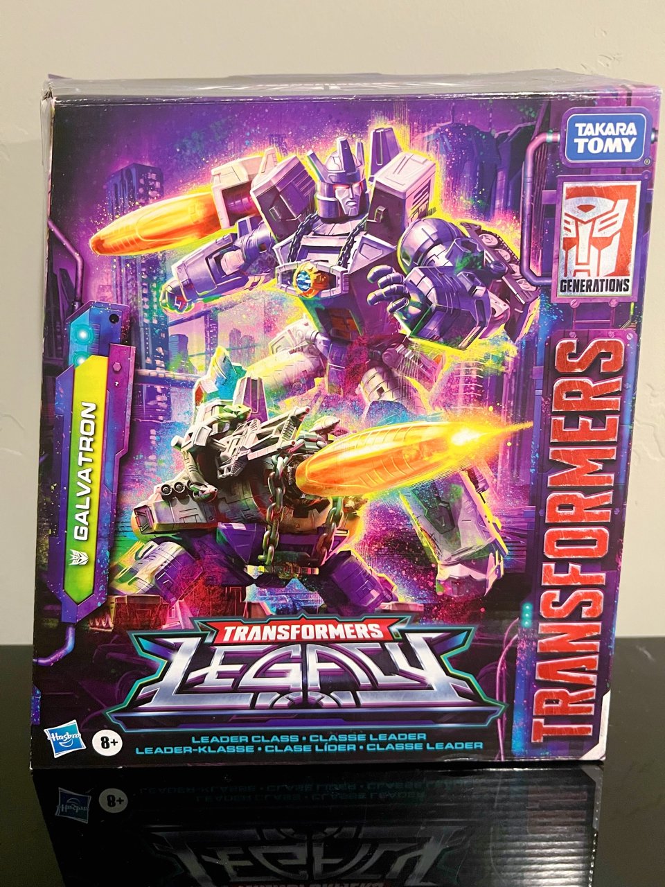 Transformers Toys Generations War for Cybertron: Kingdom Leader WFC-K28 Galvatron Action Figure - Kids Ages 8 and Up, 7.5-inch : Toys & Games