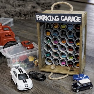 DIY 玩具車收納