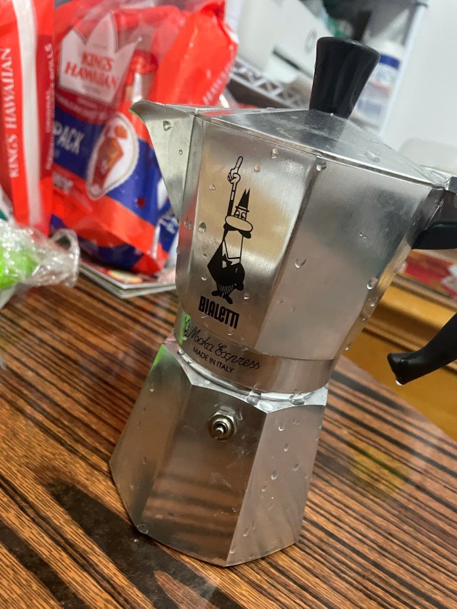 早上自己煮杯咖啡
