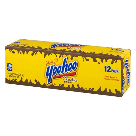 Yoo-hoo巧克力牛奶冰箱包，12 PK