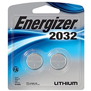 Energizer 2032 Batteries, 3 Volts, 2Pack