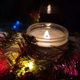 BBW家的这枚香薰蜡烛🌟就是圣诞🎄树本尊...