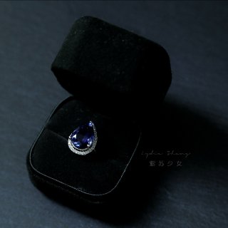 蓝宝石💍求婚戒...