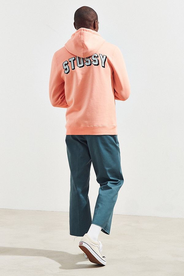 Stussy Arch Applique Hoodie 卫衣 | Urban Outfitters