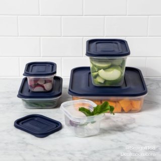 Target 塔吉特百货,10ct Press Lid Plastic Food Storage Set - Made By Design™ : Target
