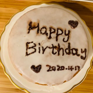 第一次做生日蛋糕...