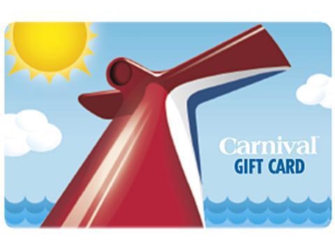 Carnival Cruise $100 礼卡
