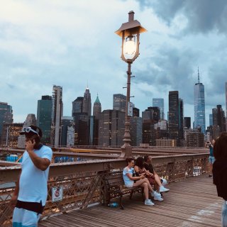纽约永远的地标—布鲁克林大桥...
