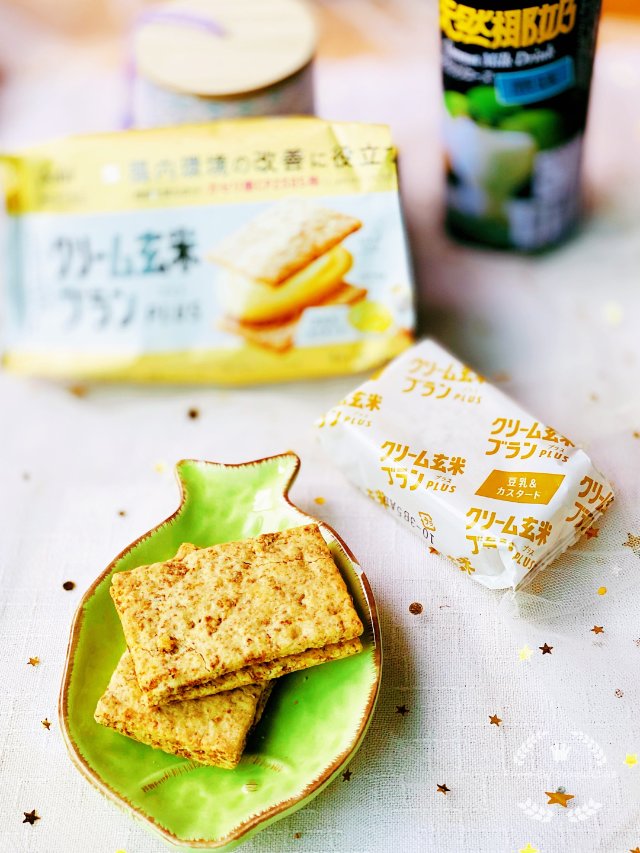 亚米推荐：🇯🇵 豆乳奶油夹心味糙米饼干