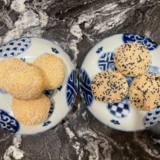 蟹壳黄，萝卜丝酥饼，豆沙酥饼——江南小吃...