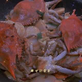 『烟火食事』葱油蓝蟹，冬天不可缺少的鲜香...