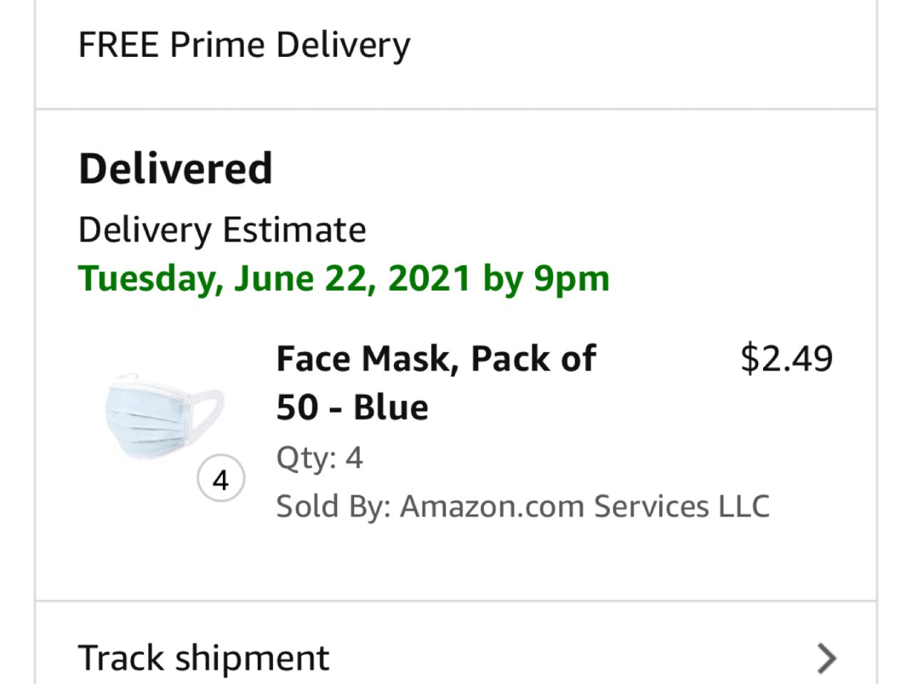 $1.99/50个的口罩可以再来几百个...