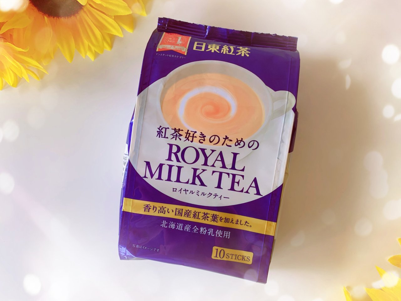 NITTO 日东红茶 皇家奶茶 速溶奶茶粉 10支入140g 