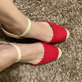 Dream pairs 小紅鞋自由...