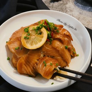 ♨️美味韩式料理 ｜🍋柠檬酱油浸渍三文鱼...