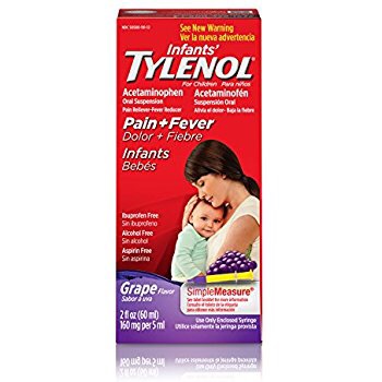 Infants' Tylenol 婴儿退烧止痛糖浆葡萄味 2 fl oz
