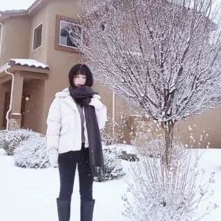 喜欢冬天 因为喜欢看雪❄️...