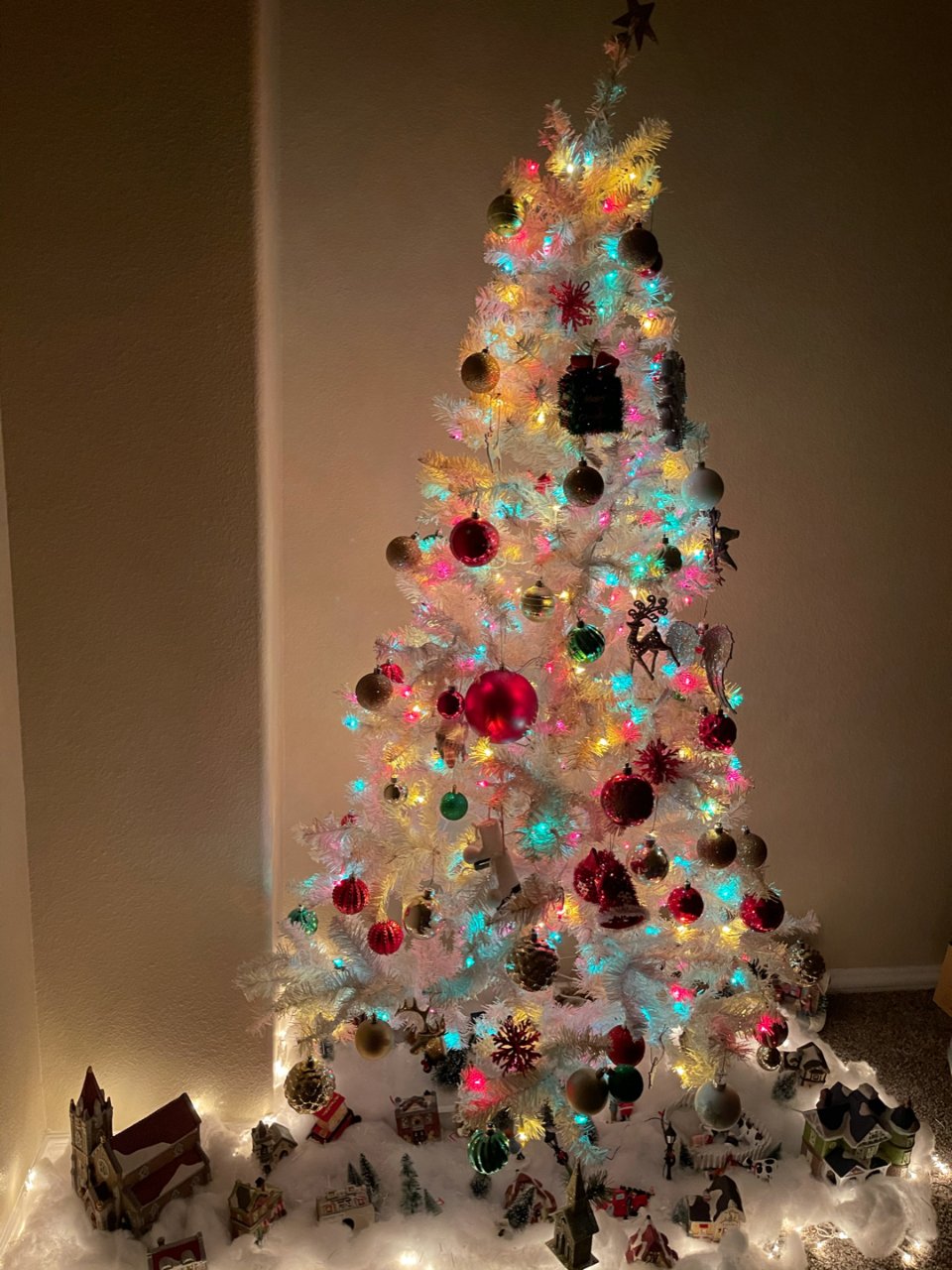 好看又可爱的圣诞树...