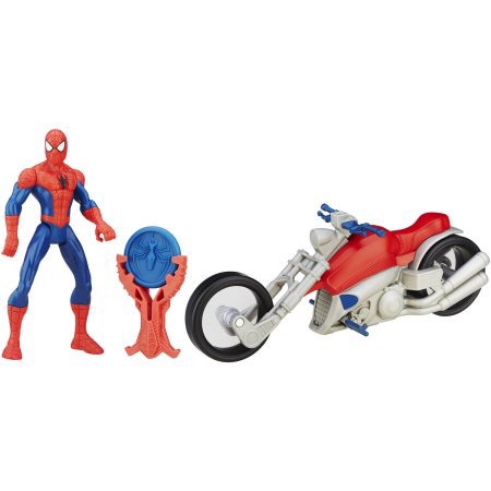 《The Sinister Six》 Spider-Man 蜘蛛侠&摩托车 玩具套装