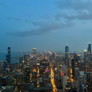 🏙️美丽的芝加哥夜景🌃...