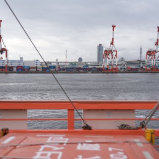 大阪港的海盗船游览太有意思了...