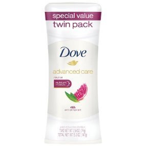 Advance Care Antiperspirant Deodorant Twin Pack