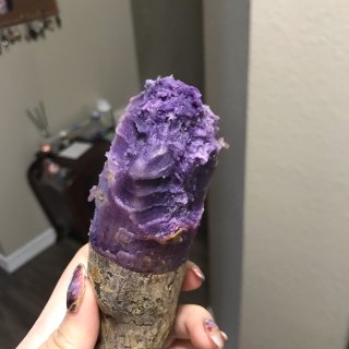 小烤箱烤紫薯