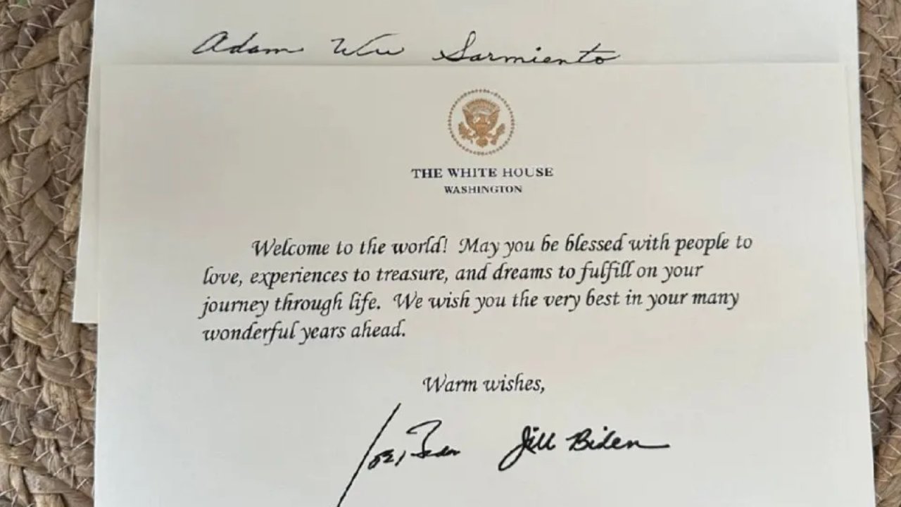 如何收到白宫President祝福信💌