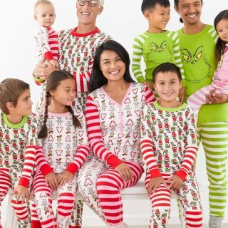 HA圣诞丑睡衣❤️💚一家人就是要整整齐齐...