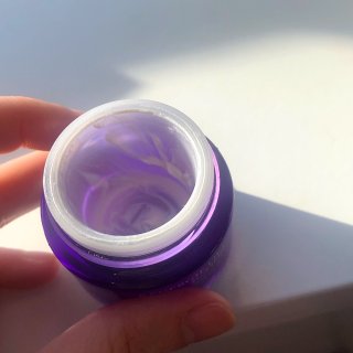「Lancome空瓶」紫色日霜...