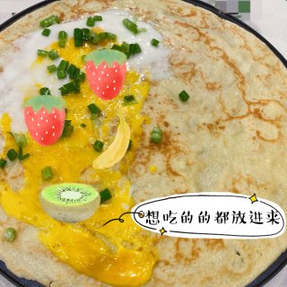 Crepe/煎饼果子早餐神器初体验👍...