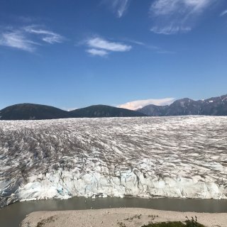 阿拉斯加旅游之🚁徒步Taku冰川...