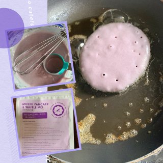 彩虹🌈紫薯麻薯松饼...