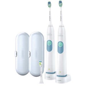 Philips Sonicare EssentialClean 2-pack Rechargeable Toothbrush